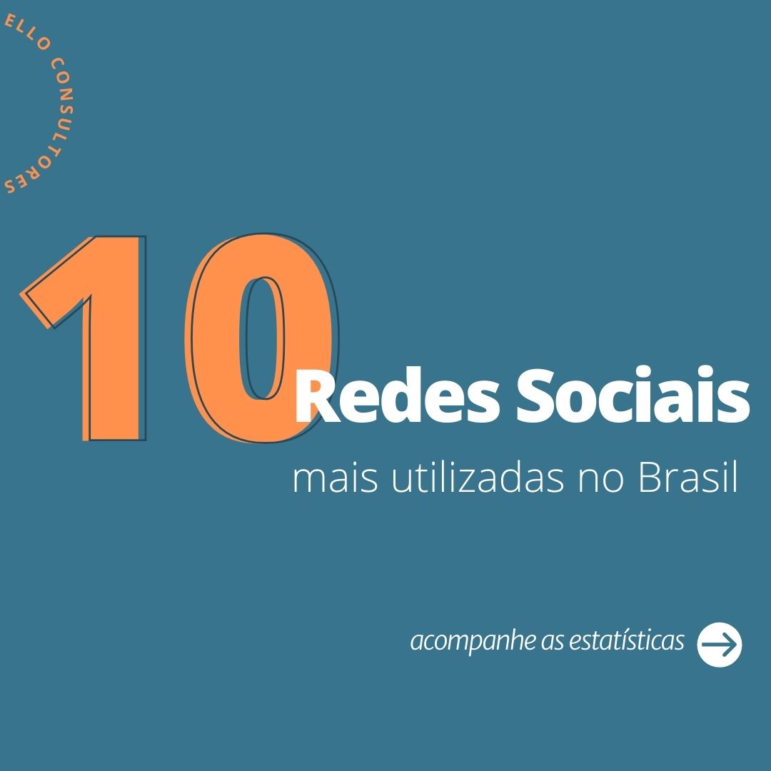 10 redes sociais mais utilizadas no Brasil